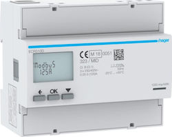 Hager Брояч На Импулси За Ел. Табло Трифазен 125A ECR310D Hager Брояч На Импулси За Ел. Табло Трифазен 125A ECR310D