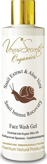 Venus Secrets Snail Extract & Aloe Gel Καθαρισμού Προσώπου 250ml