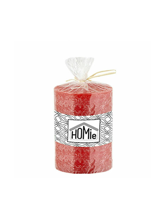 HOMie Scented Candle Red 7x10cm 1pcs