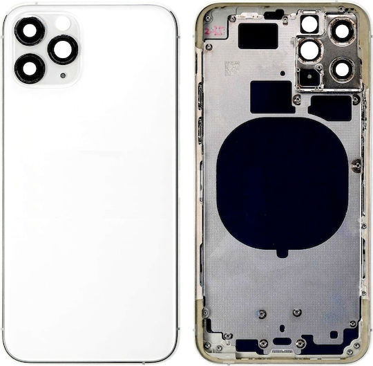 Κапак за замяна на батерията Сребрист за iPhone 11 Pro