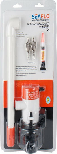 Seaflo Антлия Примамка за Скъф Automatic с пластмасов маркуч 350GPH 12V 12V