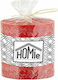 HOMie Scented Candle 5788 Red 7x7.5cm 1pcs