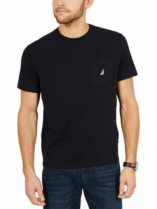 Nautica T-shirt Μαύρο