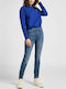 Scarlett Women's Jean Trousers Mid Rise in Slim Fit