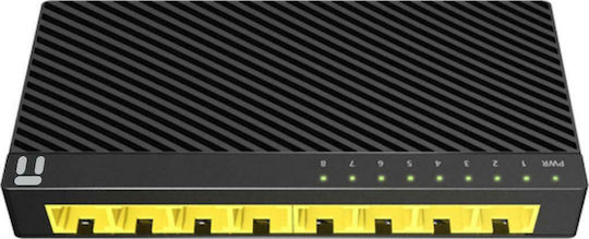Netis ST3108GC Unmanaged L2 Switch με 8 Θύρες Gigabit (1Gbps) Ethernet