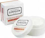 Simpsons Shaving Cream Sandalwood Creme Rasieren 180ml