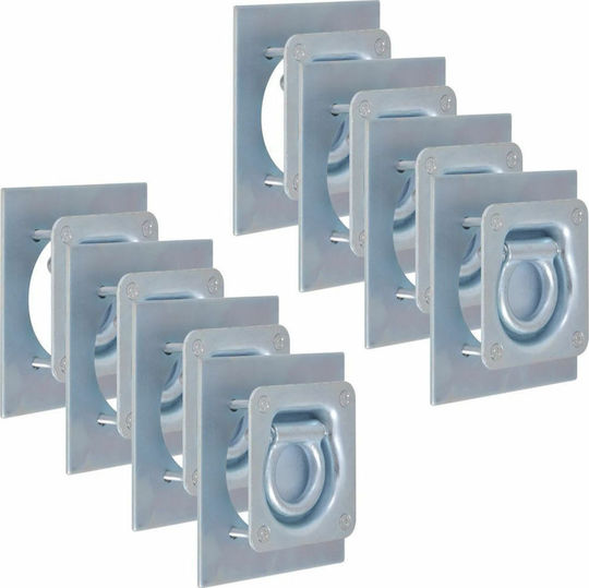 vidaXL Tie-downs Trailer M5 made of galvanized steel 8pcs