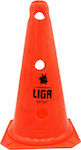 Liga Sport Hole Cone Training Cone with Holes 30cm in Orange Color