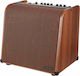 TC Helicon Harmony V100 Combo Amplifier For Acoustic Instruments 2 x 10" 100W Brown