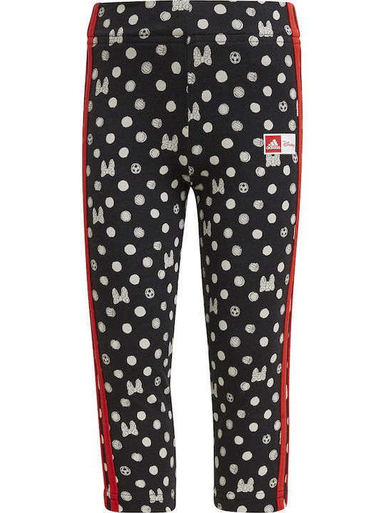 Kinder Leggings Sport Lang Schwarz Disney