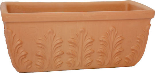 Ceramart Roma Window Blumenkasten Keramik Orange