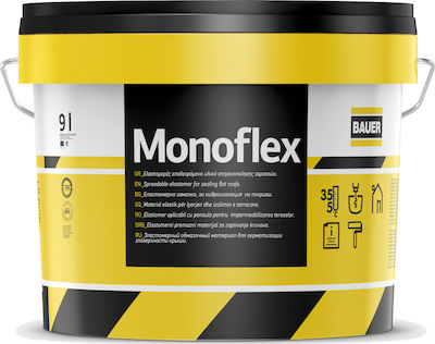 Bauer Monoflex Elastomer Acryl Epoxy Sealing 15kg Rot