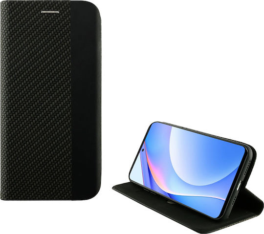 Idol 1991 Elite Anti Rfid Book Synthetic Leather Black (Xiaomi Mi 10T Lite)