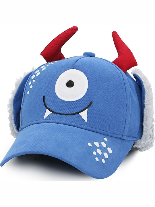 Flapjackkids Kids' Hat Jockey Fabric Blue