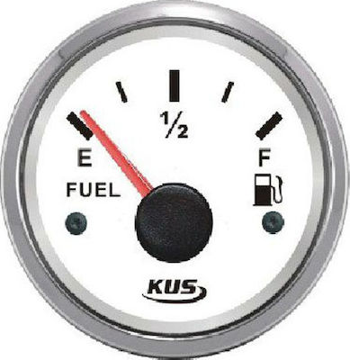 Eval Instrument de Măsurare a Nivelului Combustibilului pentru Barcă Indicator alb pentru combustibil, ulei și benzină