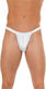 Rimba String with Small Pouch Men's Sexy White String