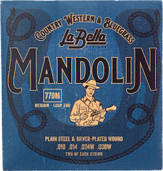 La Bella Mandolin 770M Strings 10 - 38 Inch Mandolin