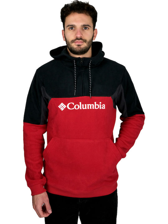 Pulover bărbați cu glugă și buzunare Multicolor
