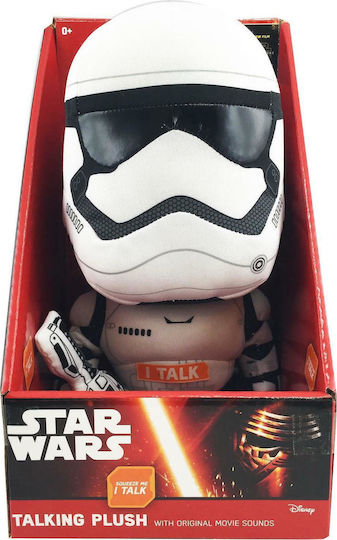 Underground Toys Plush Star Wars Stormtrooper Star Wars VII with Sound for 3+ Years 25 cm