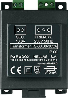 Paradox M/T 16.6V30W Power Supply for Alarm System