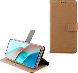 Volte-Tel Allure Magnet Brieftasche Synthetisches Leder Gold (Redmi Note 9) 8282034