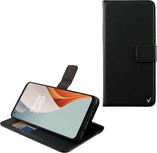 Volte-Tel Allure Magnet Wallet Δερματίνης Μαύρο (OnePlus Nord N10)