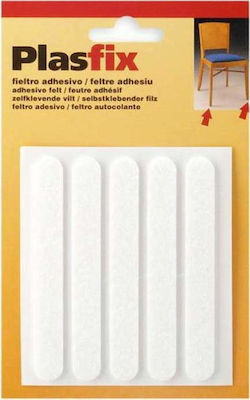 Inofix 4077-2 Rectangular Furniture Protectors with Sticker 95x12mm 5pcs