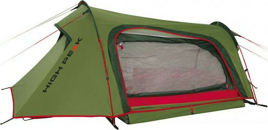 High Peak Sparow LW 2 Camping Tent Tunnel Khaki with Double Cloth 4 Seasons for 2 People Waterproof 3000mm 260x200x90cm