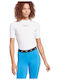 Studio Bodysuit pentru femei Alb