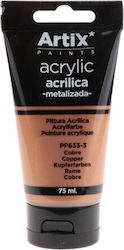 Artix Acrylic Set Culori Acrilice Pictură în culoarea Maro Aramă 75ml 1buc PP633-3