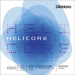 Daddario Helicore 4/4 Medium Μονές Χορδές Stainless Steel 4τμχ 4/4 Daddario Helicore 4/4 Medium Μονές Χορδές Stainless Steel 4τμχ 4/4