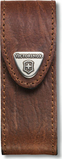 Victorinox Аксесоари за мултиинструменти Кожен калъф за кафяво швейцарско ножче