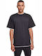 Urban Classics TB029A Herren T-Shirt Kurzarm Black / White