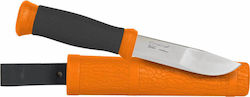 Morakniv Mora 2000 Messer Orange in Lederhülle