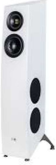 Elac Concentro S 507 S507 Двойка Hi-Fi Говорители Подов 500W 4 Брой шофьори Ш27xД38xВ122см. Бял