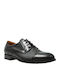 Δερμάτινα Ανδρικά Oxfords Μαύρα
