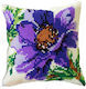 Gobelin L Purple Embroidery 45x45cm 01134