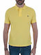 Institutional Polo Short Sleeve Yellow Blouse