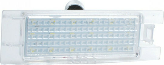 M-Tech Φώτα Πινακίδας Led για Opel Astra / Corsa / Insignia H 04+ / D 06+/ 08+ 2τμχ