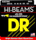 DR Hi-Beams Set Corzi Pentru Bas Oțel Inoxidabil 45 - 125 Medium 5-String