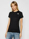 The North Face Simple Dome Women's Athletic T-shirt Black