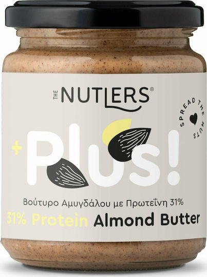 The Nutlers Vegan Αμυγδαλοβούτυρο με Έξτρα Πρωτεΐνη 250gr