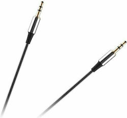 Rebel 3,5mm Klinkenkabel 3,5mm Stecker-3,5mm Stecker 1m RB-6008-100-B