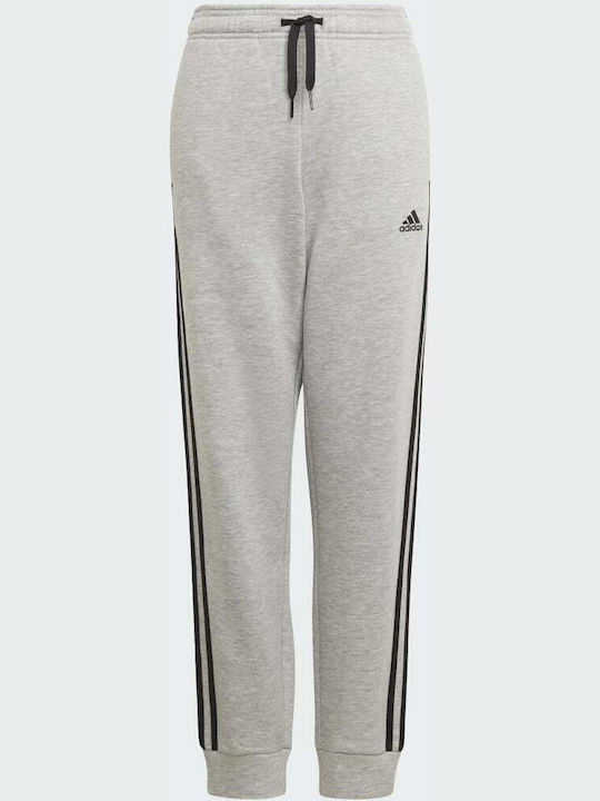 Adidas Παντελόνι Φόρμας για Αγόρι Γκρι Essentials 3-Stripes