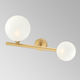 Luma Modern Lamp Wall with Socket G9 Gold 30x23cm