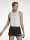 Reebok Meet You There Damen Sportlich Baumwolle Bluse Ärmellos Flieder