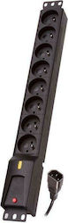 Lestar LZRM 810 BW Power Strip 8 Sockets with 3m Cable Lestar LZRM 810 BW Power Strip 8 Sockets with 3m Cable