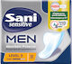 Sani Sensitive Men Super Level 3 Ανδρικές Σερβιέτες Ακράτειας Κανονικής Ροής 5 Σταγόνες 10τμχ