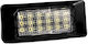 M-Tech Φώτα Πινακίδας Led 12V για Audi A1 / A5 / A6 / A7 2τμχ