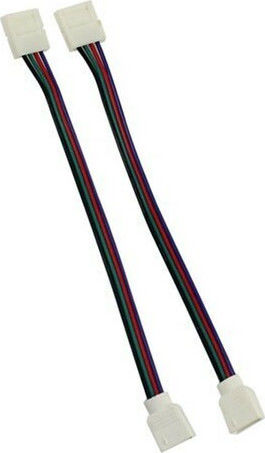 Atman Connector για Ταινίες LED Διπλός 4 Καλωδίων για Ταινία LED RGB 10mm CON-00415